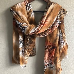 Animal Print Scarf